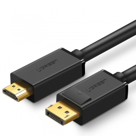 Kabel Ugreen DP101 DisplayPort to HDMI 2.0m černá