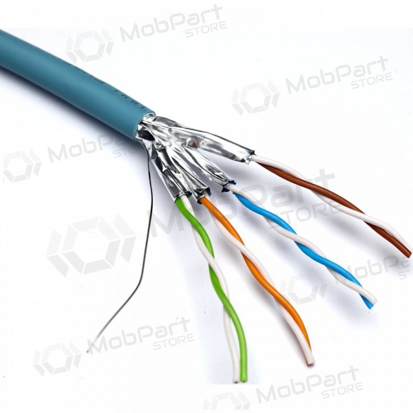 Komunikační kabel EXCEL 190-191 (1m, Cat6A, U/FTP, LSOH, B2ca)