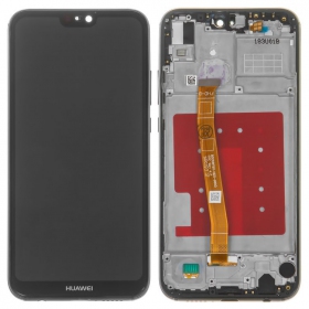 Huawei P20 Lite displej (černá) (s rámem)