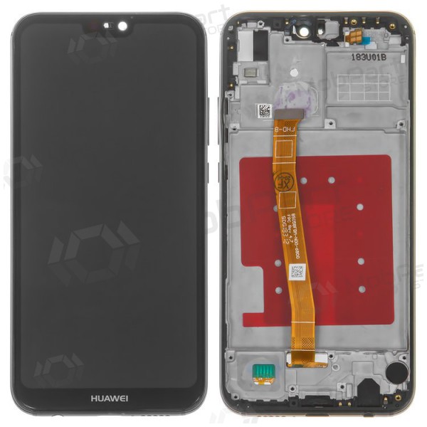 Huawei P20 Lite displej (černá) (s rámem)