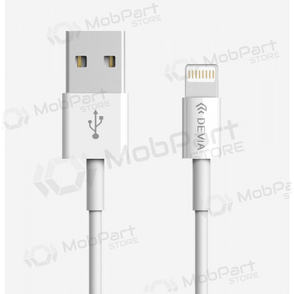 USB kabel Devia Smart Lightning 2.0m (bílý)