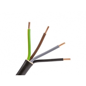 Silový kabel Prysmian Group CYKY 4x16 mm² měděný PVC 450/750V monolitický