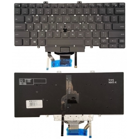 Klávesnice DELL Latitude 5400, su „trackpoint“
