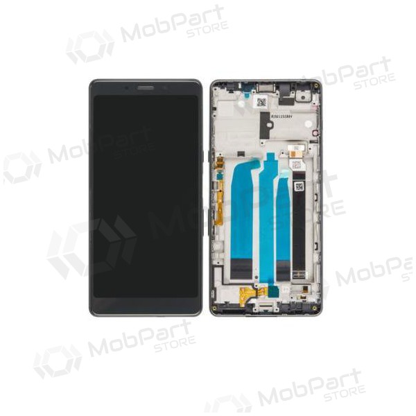 Sony i3312 / i4312 L3 2019 displej (černá) (s rámem) (použitý grade B, originál)