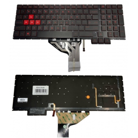 HP Omen 15-ce016na klávesnice (US) (s osvětlením)