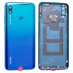 Huawei P Smart 2019 zadní kryt baterie modrý (Aurora Blue) (použitý grade C, originál)
