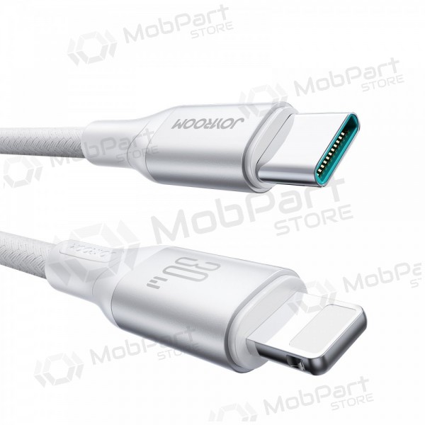 USB kabel Joyroom S-A28 USB-C to Lightning 30W 1.0m bílý