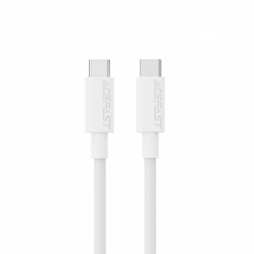 USB kabel Acefast C18-03 60W USB-C to USB-C 1.2m bílý