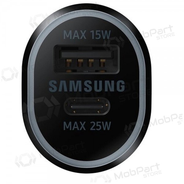 Nabíječka automobilinis originál Samsung EP-L4020NBEGEU 1xType-C 1xUSB-A černá v balíčku 40W