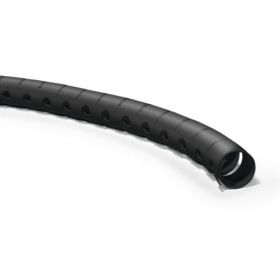 Vamzdis spiralinis kabelių apsaugai su įrankiu kabelių įvedimui D20 Hellermann Tyton HWPP20 (RITĖ 25m , černá)