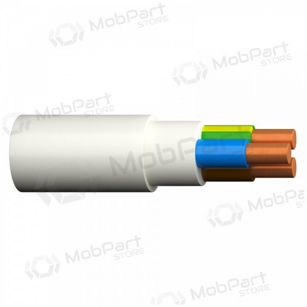 Silový kabel Prysmian Group XPJ-HF C-pro 3x2.5 mm² měděný XLPE LSZH CPR Cca 300/500 V monolit