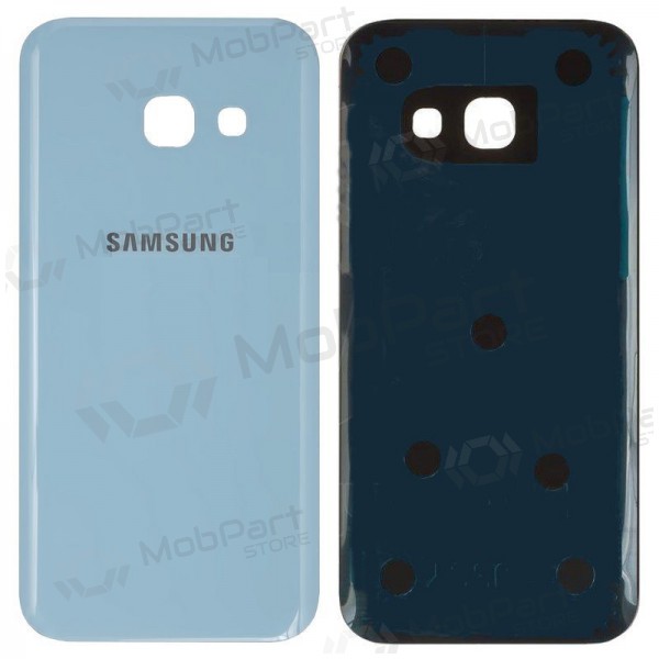 Samsung A320 Galaxy A3 2017 zadní kryt baterie světle modrá (blue mist) (použitý grade C, originál)