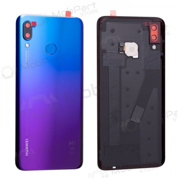 Huawei Nova 3 zadní kryt baterie nachový (Iris Purple) (použitý grade C, originál)