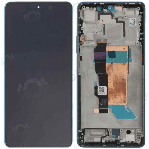 Xiaomi Poco F5 5G displej (modrý) (s rámem) (originál)