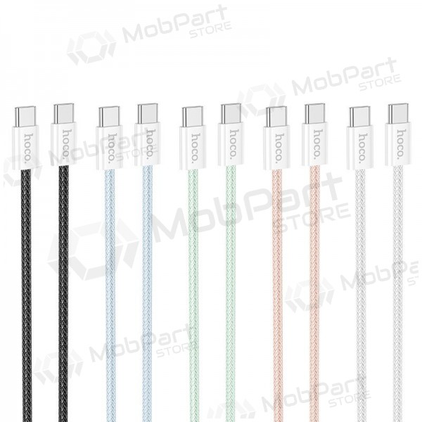 USB kabel Hoco X104 60W USB-C to USB-C 2.0m černá