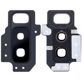 Samsung G965 Galaxy S9 Plus sklo kamery (černá)