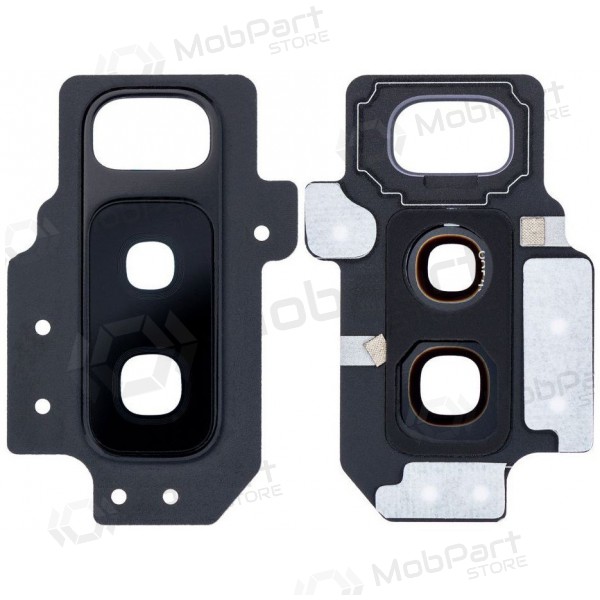 Samsung G965 Galaxy S9 Plus sklo kamery (černá)