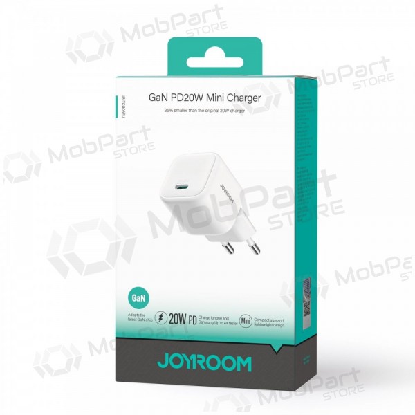 Nabíječka Joyroom JR-TCG08 USB-C GaN PD20W bílý