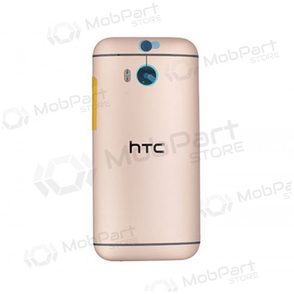 HTC One M8 zadní kryt baterie (zlatý) (použitý grade A, originál)