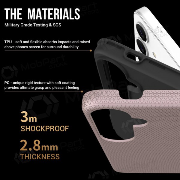 Samsung Galaxy A16 pouzdro „Perfectionists“ (rožinio aukso)