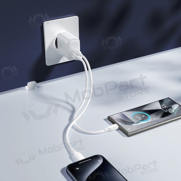 Nabíječka Joyroom JR-TCF21 USB-C/USB-A PD20W bílý