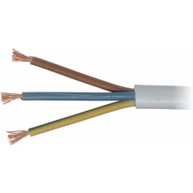 Ohebný kabel Lietkabelis OMYp BVV-PLL 3x1 mm² měděný ohebný 100 m cívka.