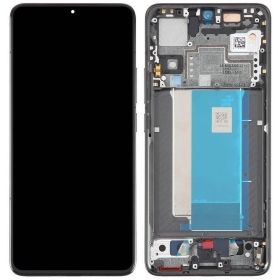 Xiaomi Poco F6 Pro displej (černá) (s rámem) (originál)