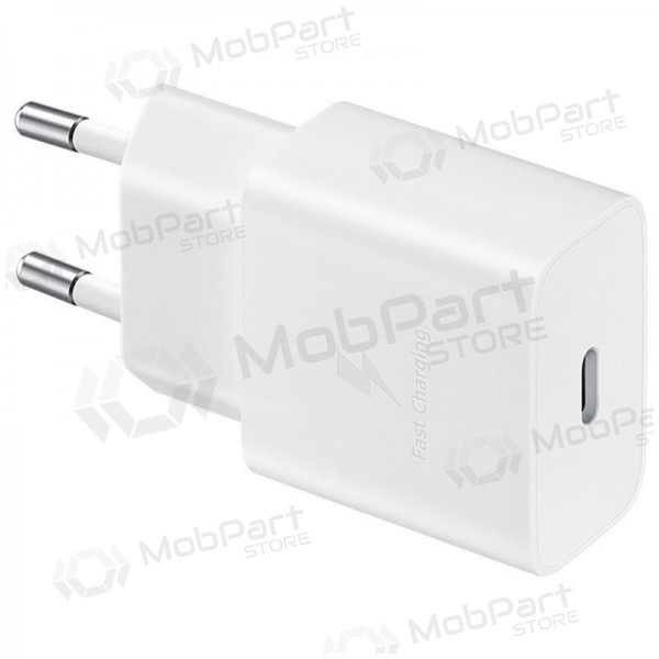 Nabíječka originál Samsung EP-T1510XWEGEU 15W + kabel Type-C 1m v balíčku bílý