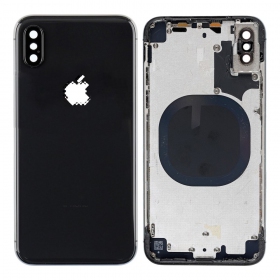 Apple iPhone X zadní kryt baterie (Space Gray) (použitý grade C, originál)