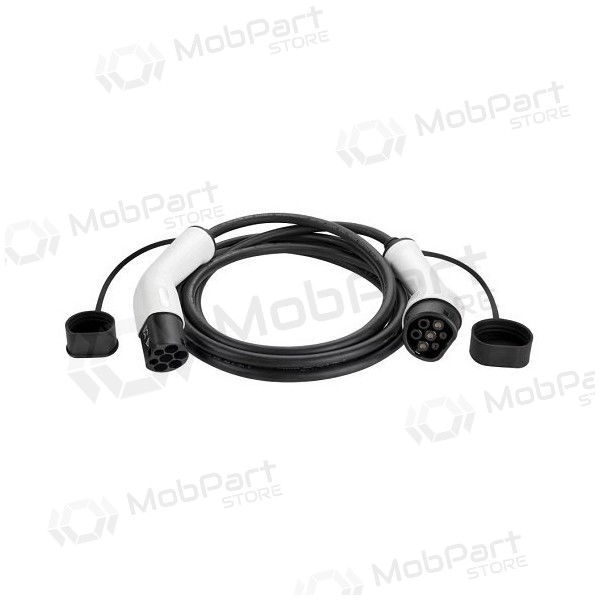 Elektromobilio nabíjecí kabel Type 2 - Type 2, 32A, 22kW, 3-fazė, 7m