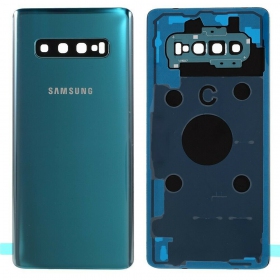 Samsung G975 Galaxy S10 Plus zadní kryt baterie zelená (Prism Green) (použitý grade A, originál)