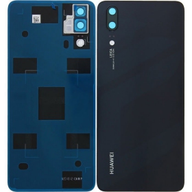 Huawei P20 zadní kryt baterie (černá) (použitý grade C, originál)