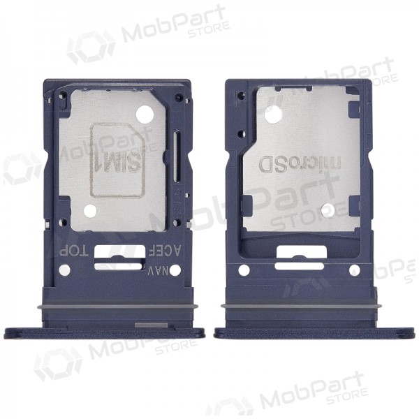 Samsung Galaxy A35 5G SIM držák karty (tmavě modrá) (originál)