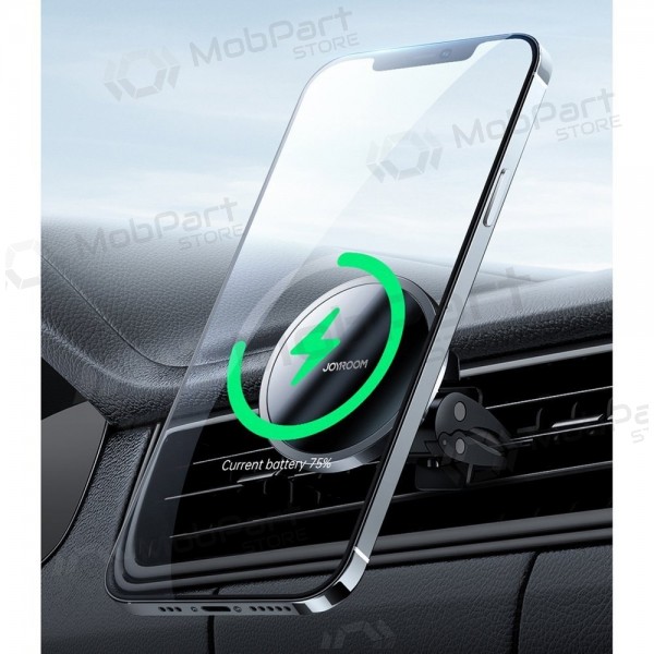 Nabíječka-laikiklis magnetinis automobilinis Joyroom JR-ZS240 MagSafe 15W černá