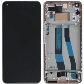 Xiaomi 11 Lite 5G NE displej (růžový) (s rámem) (originál)