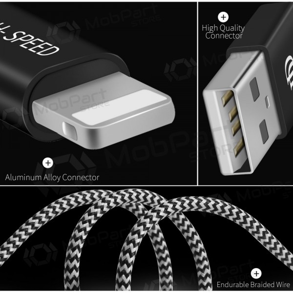 USB kabel Dux Ducis K-ONE Lightning FastCharging 1.0m