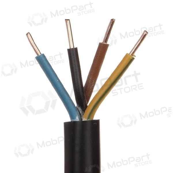 Flexibilní kabel Lietkabelis OMY 4x0.75 mm² měděný PVC 100 m cívka