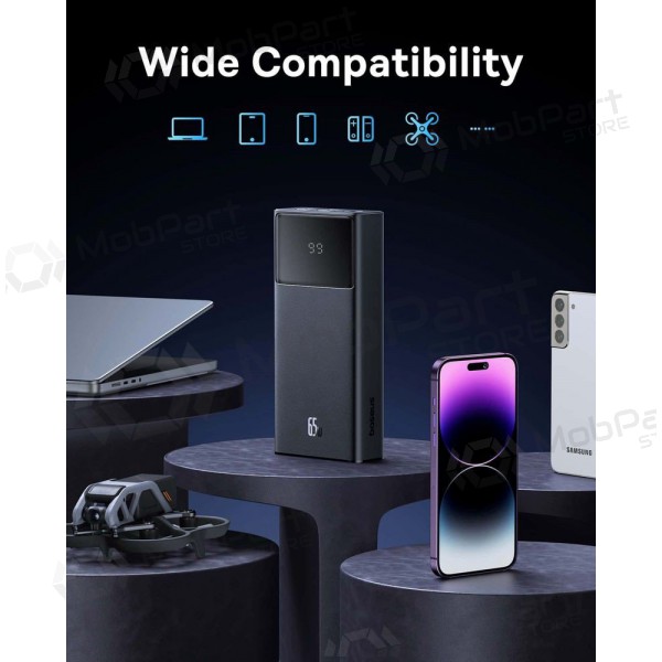 Externí baterie Power Bank Baseus StarLord 65W 20000mAh černá P10022906113-00