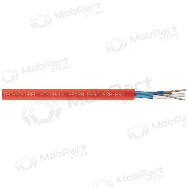 Ohnivzdorný kabel Technokabel HTKSHekw FE180/Ph90 E30-E90 B2ca 1x2x0.8mm (100m)