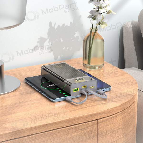 Externí baterie Power Bank Hoco J104A Discovery Edition 22.5W 20000mAh šedá