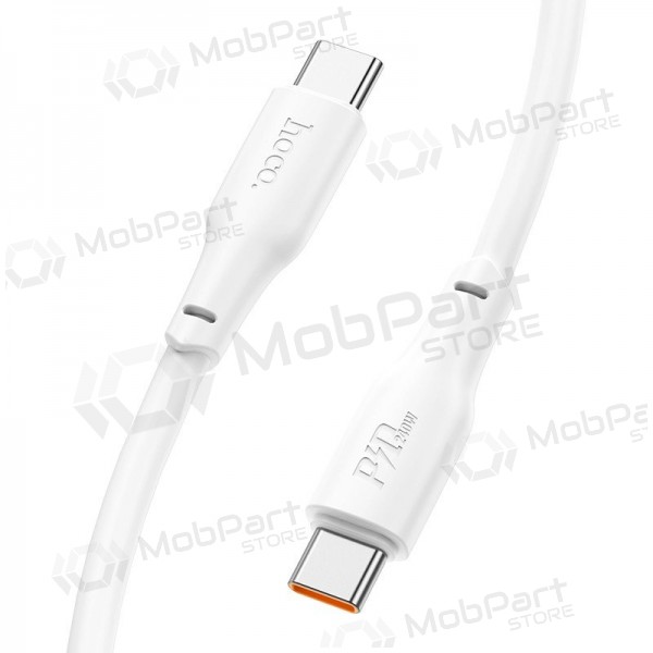 USB kabel Hoco X93 60W USB-C to USB-C 2.0m bílý
