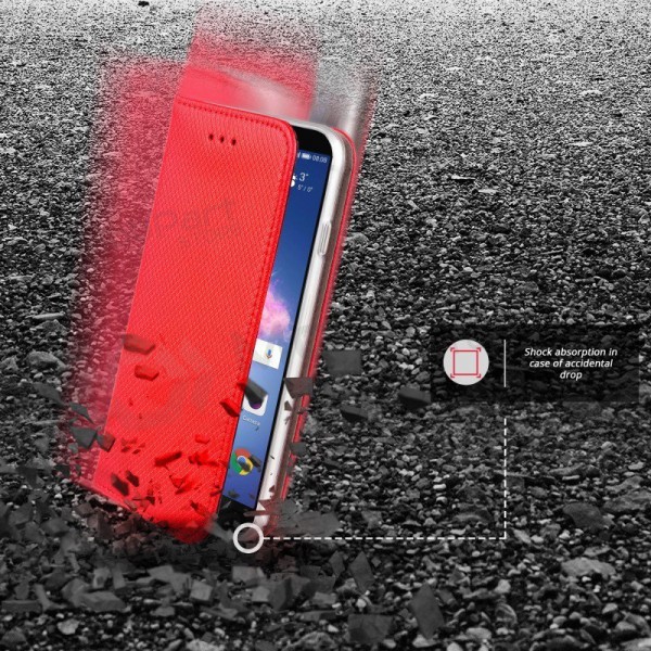 Xiaomi Redmi A5, Poco C71 (173,45x79,35x8,45) obal - Smart Magnet (červený)