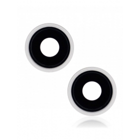 Apple iPhone 13 mini sklo kamery (2ks) (Starlight) (s rámem)