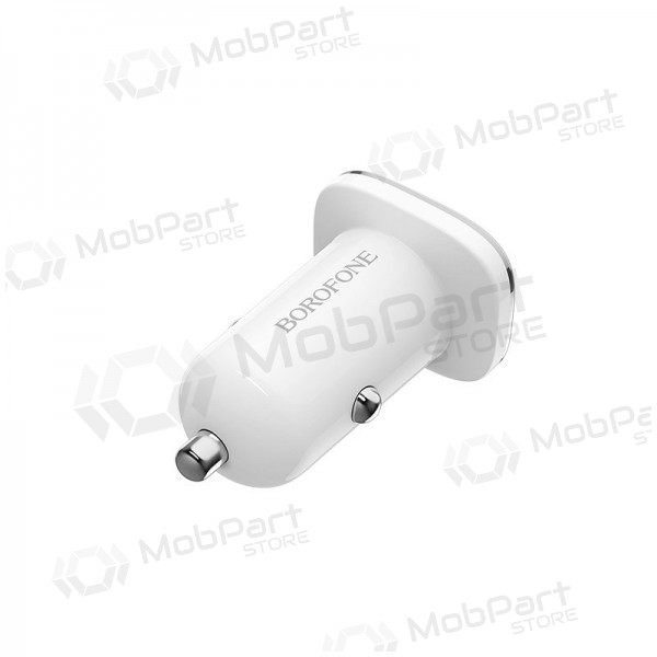 Nabíječka automobilinis Borofone BZ12 x 2 USB (2.4A) (bílý)