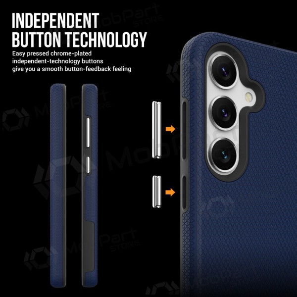 Samsung Galaxy S24+, S25+ pouzdro „Perfectionists“ (tmavě modrá)