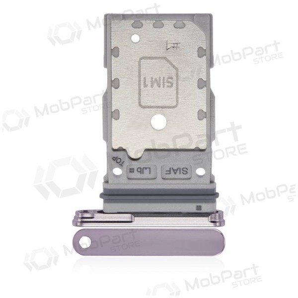 Samsung Galaxy S23 / S23 Dual SIM držák karty (levandos) (service pack) (originál)