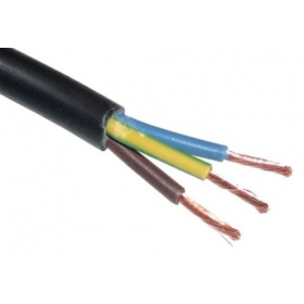 Ohebný kabel Lietkabelis OMY 3x1.0 mm² měděný PVC 100 m cívka