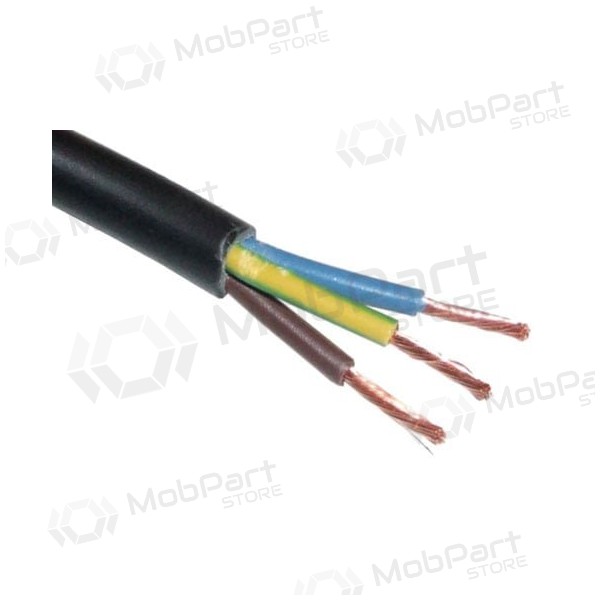Ohebný kabel Lietkabelis OMY 3x1.0 mm² měděný PVC 100 m cívka