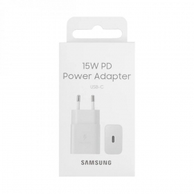 Nabíječka originál Samsung EP-T1510NWEGEU 15W v balíčku bílý