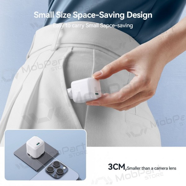 Nabíječka Joyroom JR-TCG08 USB-C GaN PD20W bílý